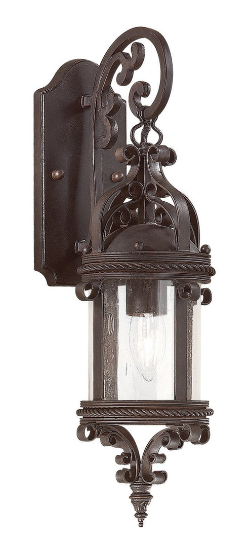 Troy Pamplona 1 Light Wall Lantern Medium Model: BCD9121OBZ