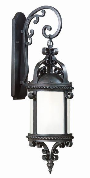 Troy Pamplona 4 Light Wall Lantern Large Model: BCD9122OBZ