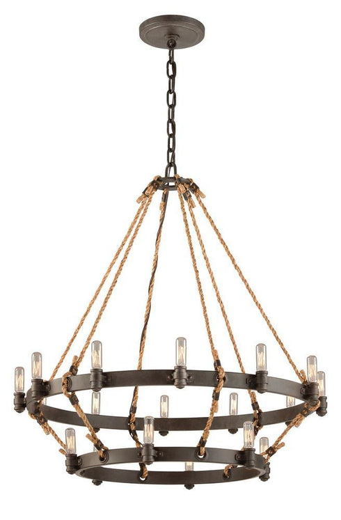 Troy Pike Place 18 Light Pendant 2 Tier Model: F3128