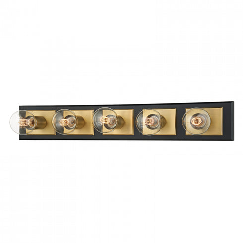 Troy Runyan 5 Light Bath Bracket Model: B3545-PC/SBK