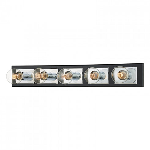 Troy Runyan 5 Light Bath Bracket Model: B3545-PC/SBK