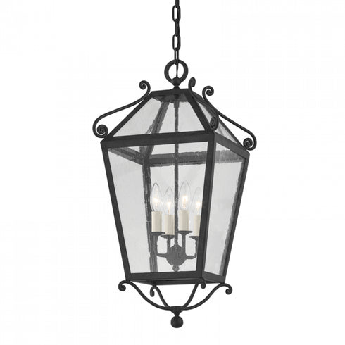Troy Santa Barbara County 4 Light Exterior Lantern Model: F4128-FRN