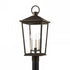Troy Soren 3 Light Large Exterior Post Model: P8921-TBK