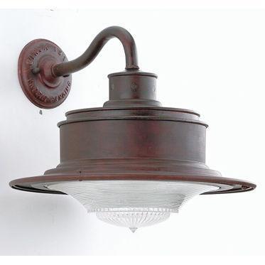 Troy South Street 1 Light Wall Downlight Small Old Model: B9390OR