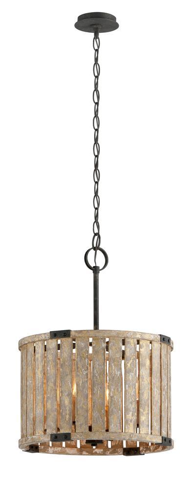 Troy Stix 4 Light Pendant Small Model: F5335