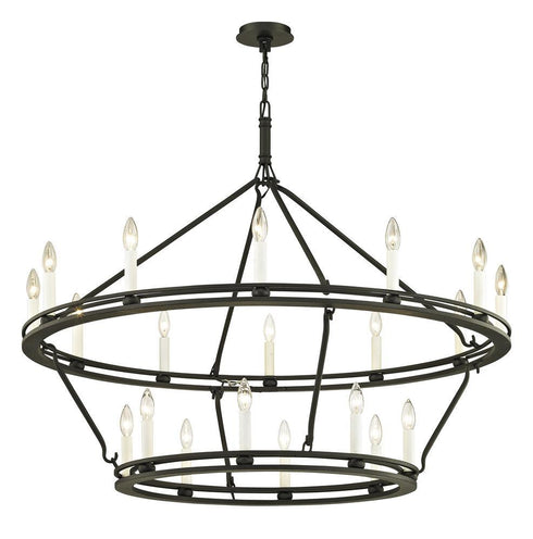 Troy Sutton 20 Light Chandelier Model: F6239-TBK