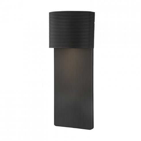 Troy Tempe 1 Light Large Exterior Wall Sconce Model: B1217-SBK
