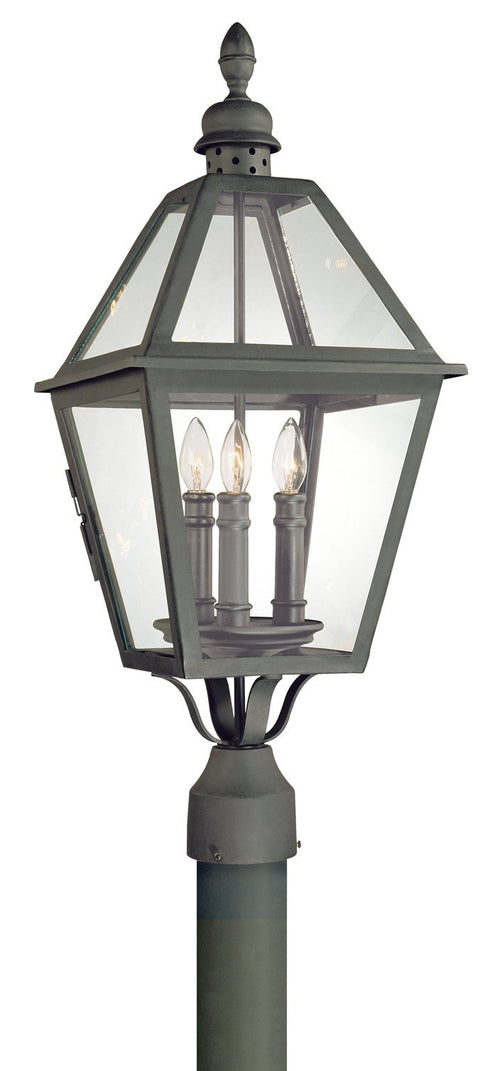 Troy Townsend 3 Light Post Lantern Large Model: P9625NB