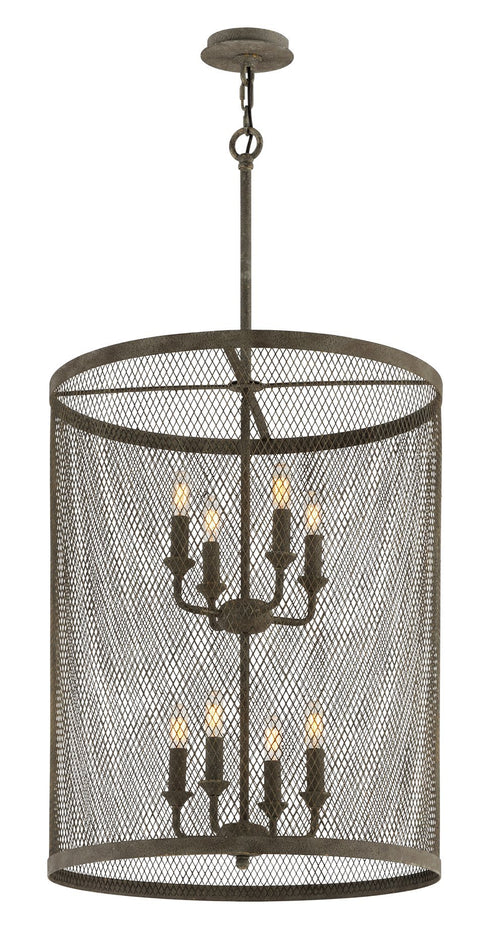 Troy Village Tavern 8 Light Pendant Large Model: F4847