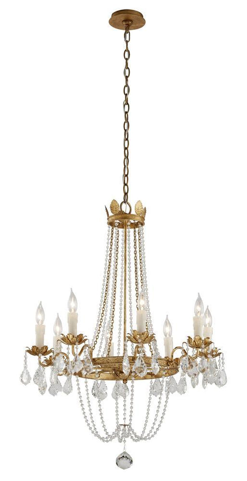 Troy Viola 8 Light Chandelier Medium Model: F5366