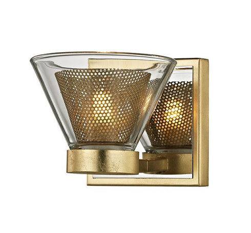 Troy Wink 1 Light Wall Bath Gold Leaf Model: B5821