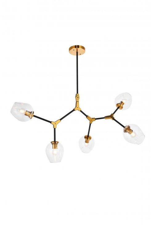 Urban Classic Cavoli 5 Light Pendant Model: 1712D42LAB