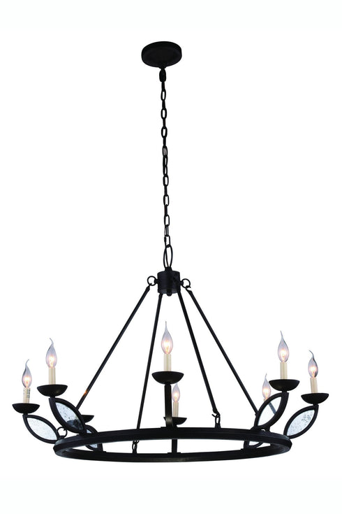 Urban Classic Charleston 8 Light Pendant Model: 1488G43VB