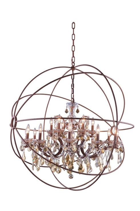 Urban Classic Geneva 18 Light Chandelier Model: 1130G43DB/RC