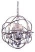 Urban Classic Geneva 4 Light Pendant Model: 1130D17RI/RC