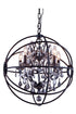 Urban Classic Geneva 5 Light Pendant Model: 1130D20RI/RC