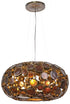 Varaluz 165C04KO Fascination 4-lt Large Donut Pendant