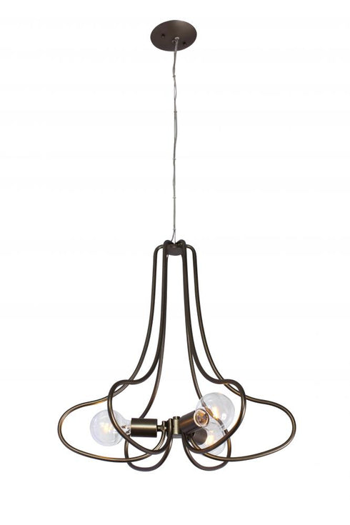 Varaluz 229C03NB The Whole Package 3-lt Chandelier