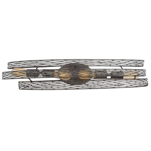 Varaluz Flow 4 Light Bath Hammered Ore Model: 247B04HO