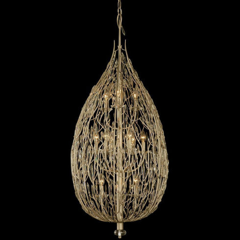 Varaluz 271F12GD Bask 12-lt Foyer Pendant