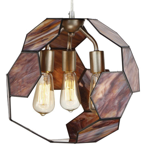 Varaluz 280P03 Honeycomb 3-lt Pendant