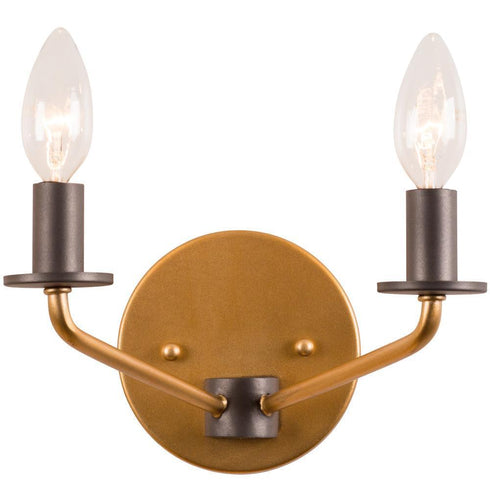 Varaluz 282B02AGRB Jake 2-lt Bath Fixture