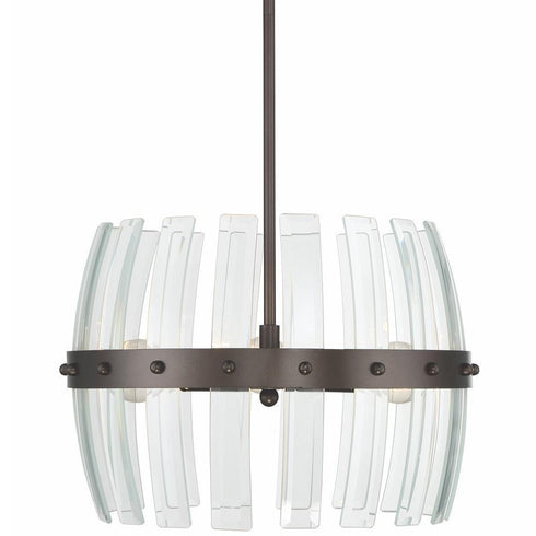 Varaluz 284P03CF Carson 3-lt Pendant