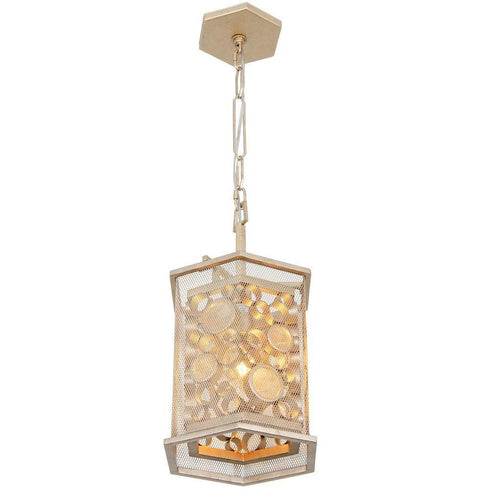Varaluz 293F01ZG Fascination 1-lt Hex Foyer Pendant