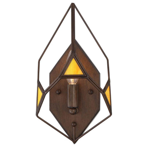 Varaluz 298W01B Gemma Stone 1-lt Wall Sconce