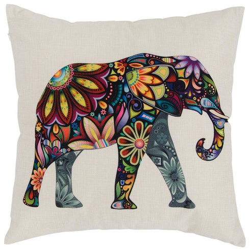 Varaluz Casa Elephant Square Throw Pillow Model: 419A01