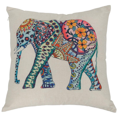 Varaluz Casa Elephant Square Throw Pillow Model: 419A02