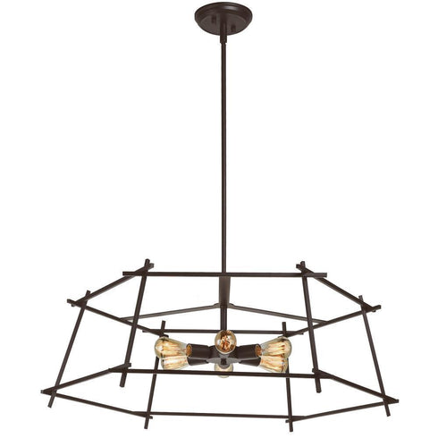 Varaluz AC1565 Hashtag 6-lt Pendant