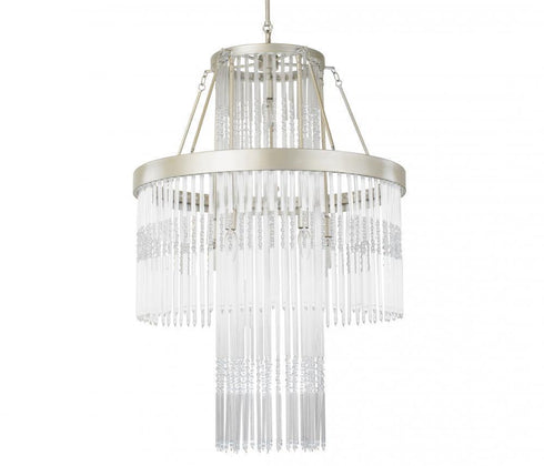 Varaluz Amelia 4 Light Chandelier Silverado Model: 322C04SO