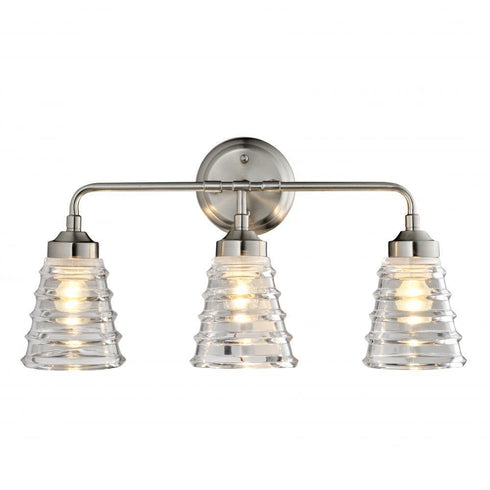 Varaluz Amherst 3 Light Bath Brushed Nickel Model: 313B03BN