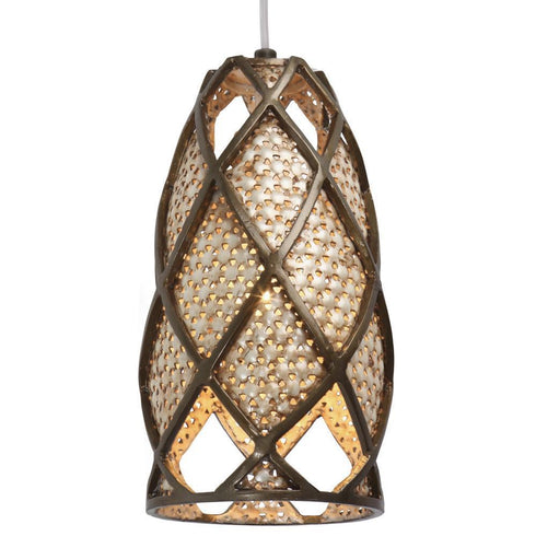 Varaluz Argyle 1 Light Mini Pendant New Bronz Model: 203M01