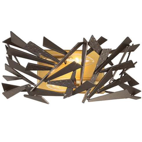 Varaluz Bermuda 2 Light Bath Antique Gol Rustic Model: 286B02AGRB