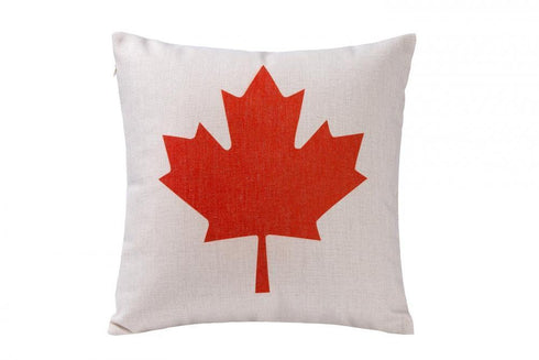Varaluz Casa Canadian Flag Square Throw Pillow Model: 424A03