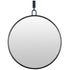 Varaluz Casa Stopwatch 30 In Round Accent Mirror Black Model: 407A01BL