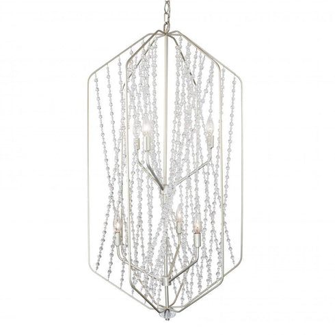 Varaluz Chelsea 6 Light Foyer Silverado Model: 321F06SO