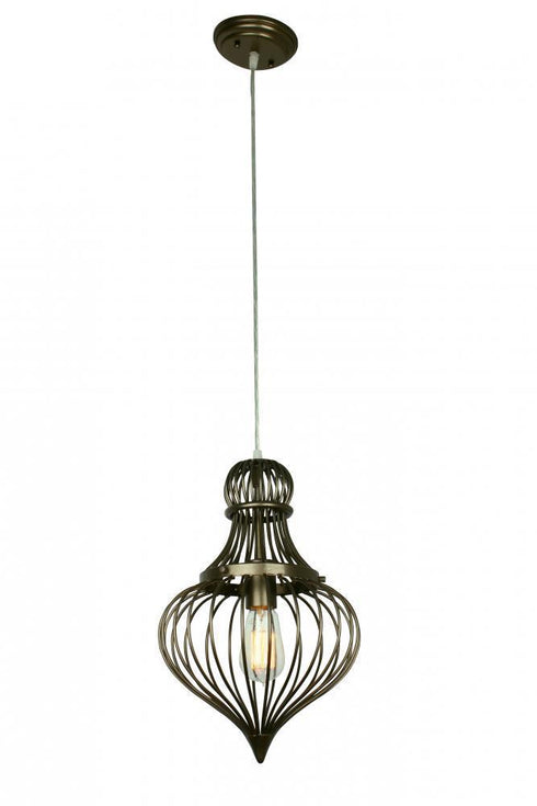 Varaluz Clout 1 Light Mini Pendant New Bronze Model: 138M01NB