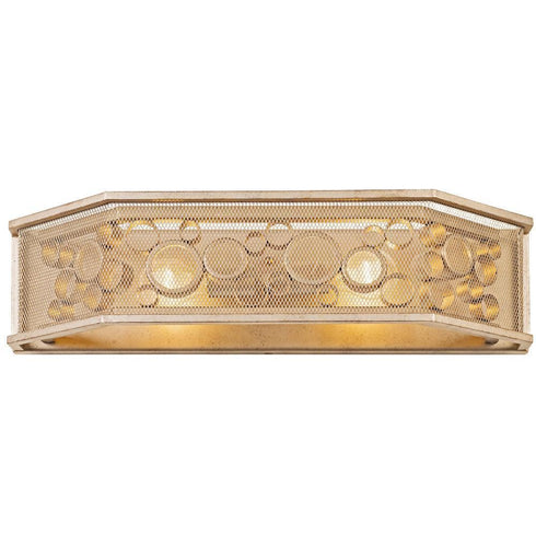 Varaluz Fascination 2 Light Hex Bath Zen Gold Model: 293B02ZG