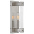 Varaluz Halcyon 1 Light Sconce Satin Nickel Model: 292W01SN