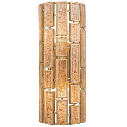 Varaluz Harlowe 2 Light Sconce Havana Gold Model: 255W02HG