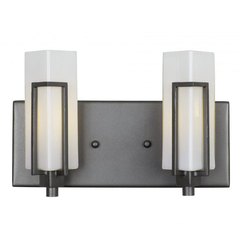 Varaluz Highlander 2 Light Bath Rustic Bronze Model: 267B02RB