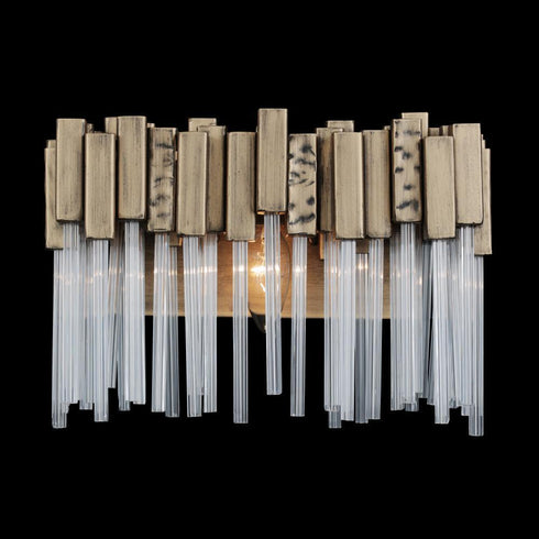 Varaluz Matrix 1 Light Bath Havana Gold Model: 309B01HG