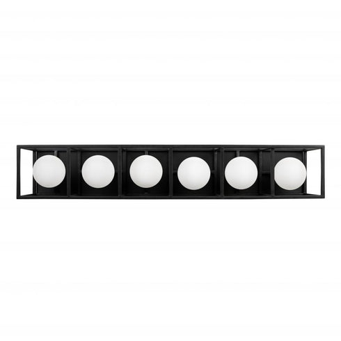 Varaluz Plaza 6 Light Bath Carbo Havana Gold Model: 325B06CBHG