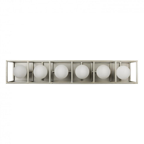 Varaluz Plaza 6 Light Bath Silverad Carbon Model: 325B06SOCB