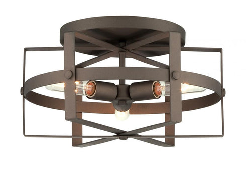 Varaluz Reel 3 Light Ceilin Wall Mount Rustic Model: 242S03RB