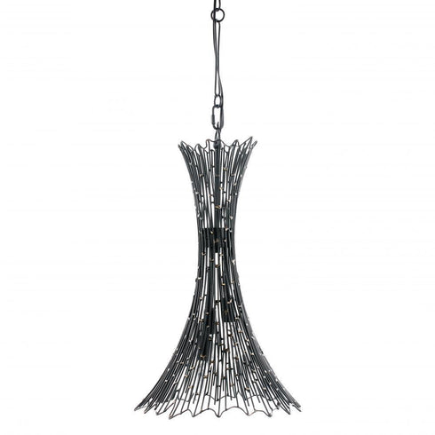 Varaluz Rikki 3 Light Foyer Carbo Aged Gold Model: 320F03CBAG
