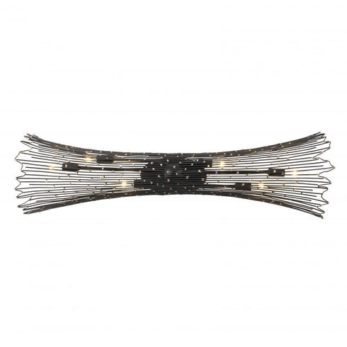 Varaluz Rikki 6 Light Bath Carbo Aged Gold Model: 320B06CBAG